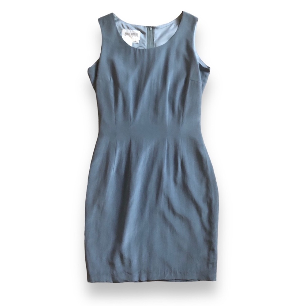 Hugo Buscati Milano Blue Silk Dress